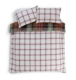 Habitat Red Brushed Check Bedding Set - Single -Bedding Promotion Store 2019408 R Z003A