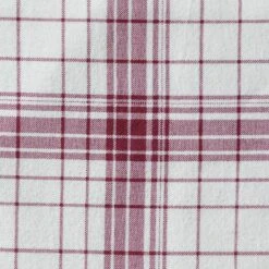 Habitat Red Brushed Check Bedding Set - Single -Bedding Promotion Store 2019408 R Z017A