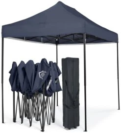 All Seasons 3m X 2m Garden Pop Up Gazebo - Navy Blue