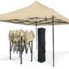 All Seasons 3m X 4.5m Garden Pop Up Gazebo - Beige 2 All Seasons 3m X 4.5m Garden Pop Up Gazebo - Beige -Bedding Promotion Store 2062936 R Z001A