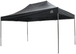 All Seasons 3m X 4.5m Garden Pop Up Gazebo - Black