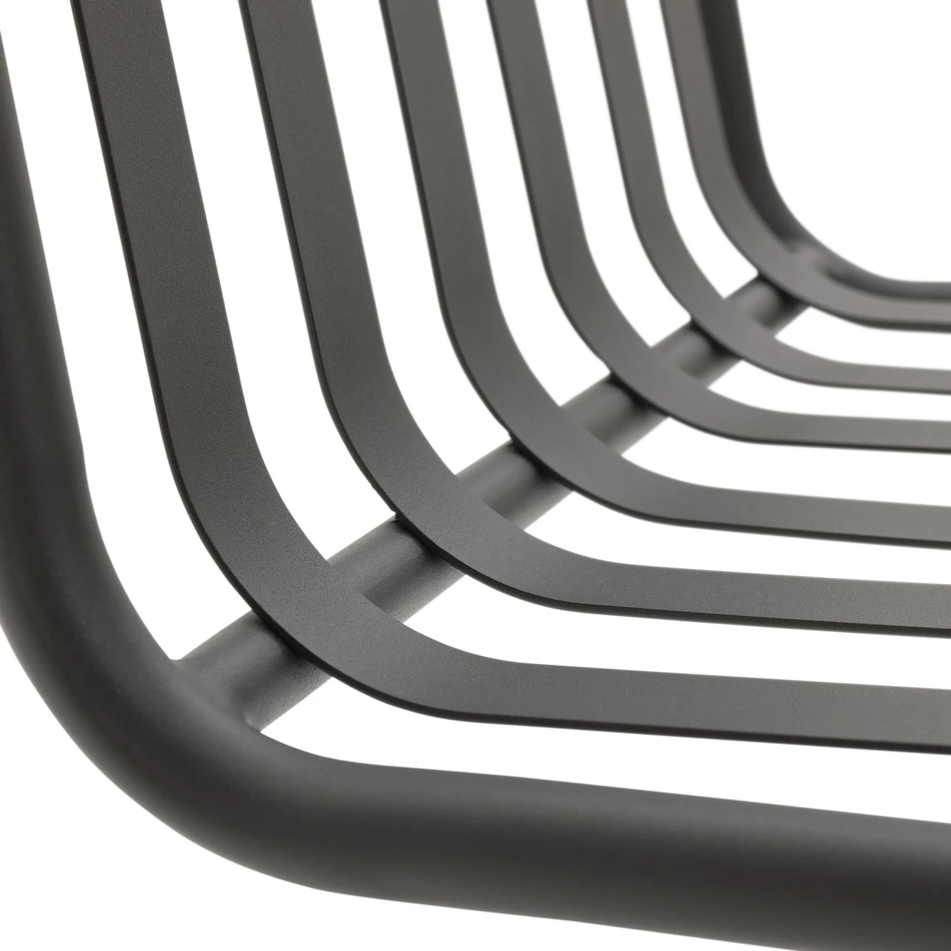 Habitat Indu 4 Seater Metal Patio Set - Black 9 Habitat Indu 4 Seater Metal Patio Set - Black - Image 7