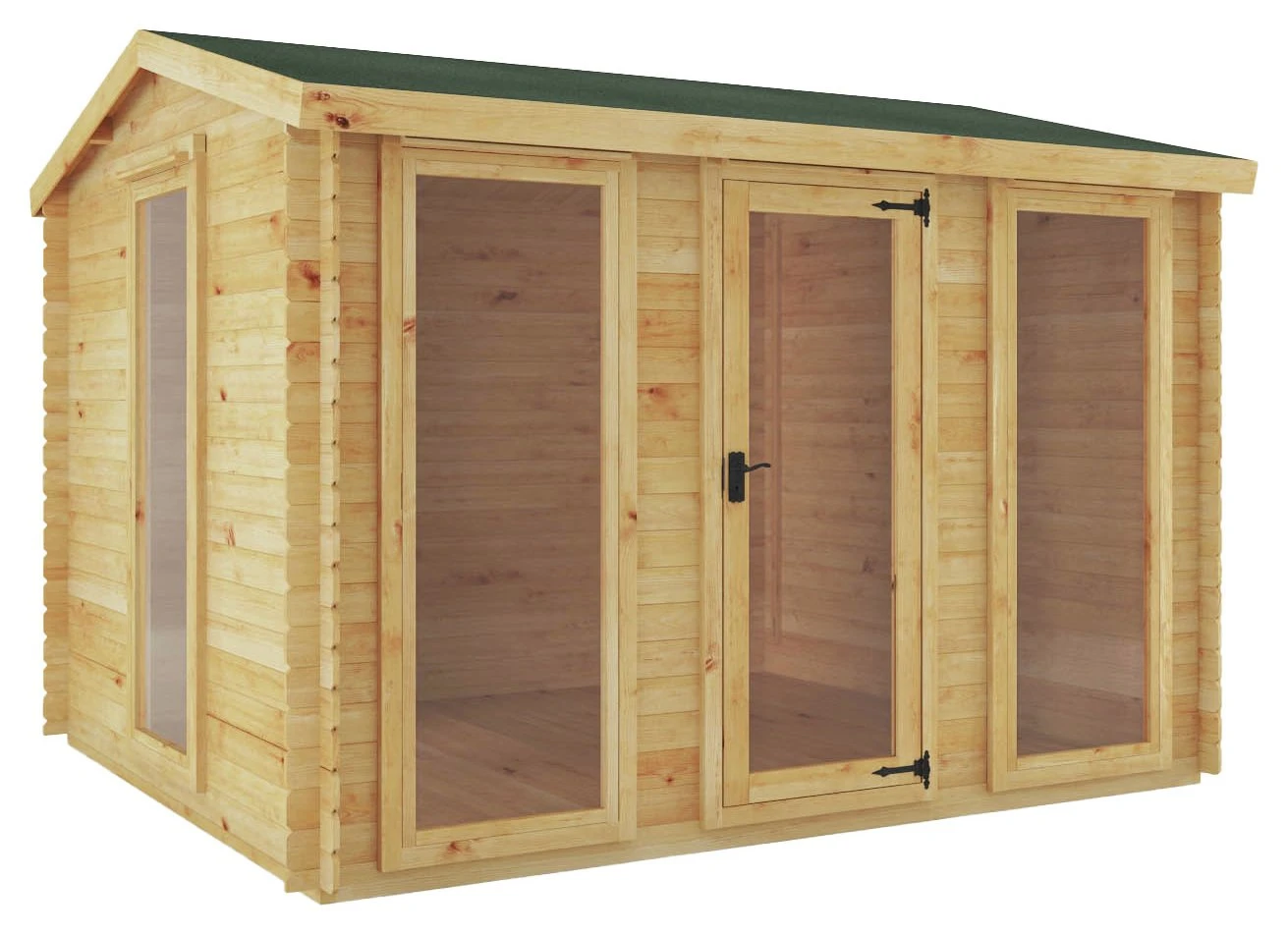 Mercia Kielder Log Cabin - 3.5x3 3 Mercia Kielder Log Cabin - 3.5x3