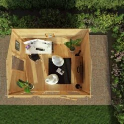 Mercia Kielder Log Cabin - 3.5x3 15 Mercia Kielder Log Cabin - 3.5x3 -Bedding Promotion Store 2065593 R Z004A