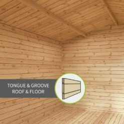 Mercia Kielder Log Cabin - 3.5x3 19 Mercia Kielder Log Cabin - 3.5x3 -Bedding Promotion Store 2065593 R Z008A