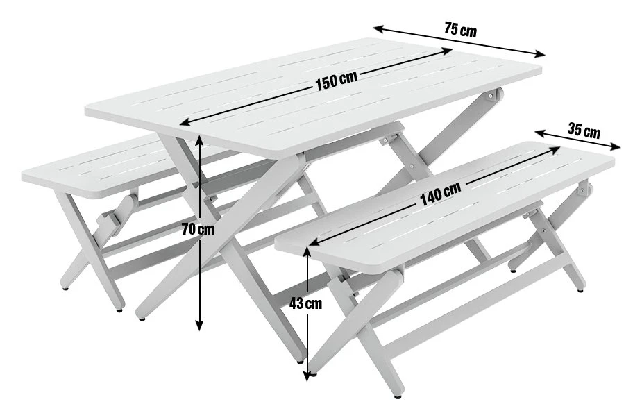 Habitat Folding 4 Seater Steel Dining Set - Green 5 Habitat Folding 4 Seater Steel Dining Set - Green - Image 3