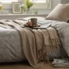 Habitat Boucle Throw - Neutral -125x150cm -Bedding Promotion Store 2070306 R Z001A