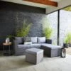 Habitat 4 Seater Rattan Effect Garden Sofa Set - Grey 1 Habitat 4 Seater Rattan Effect Garden Sofa Set - Grey -Bedding Promotion Store 2070739 R Z001A