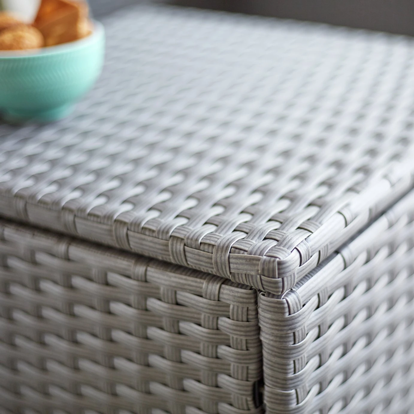 Habitat 4 Seater Rattan Effect Garden Sofa Set - Grey 9 Habitat 4 Seater Rattan Effect Garden Sofa Set - Grey - Image 7