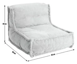 Habitat Kids Mini Estelle Cord Bean Bag - Green 10 Habitat Kids Mini Estelle Cord Bean Bag - Green -Bedding Promotion Store 2074656 R E001