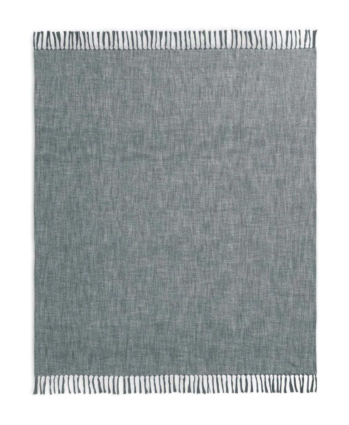 Habitat Recycled Throw - Grey - 150x200cm 7 Habitat Recycled Throw - Grey - 150x200cm - Image 5