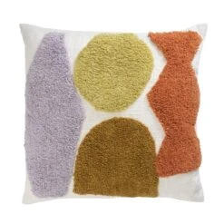 Habitat Geo Technique Cushion - Multicoloured - 43x43cm 11 Habitat Geo Technique Cushion - Multicoloured - 43x43cm -Bedding Promotion Store 2077402 R Z002A