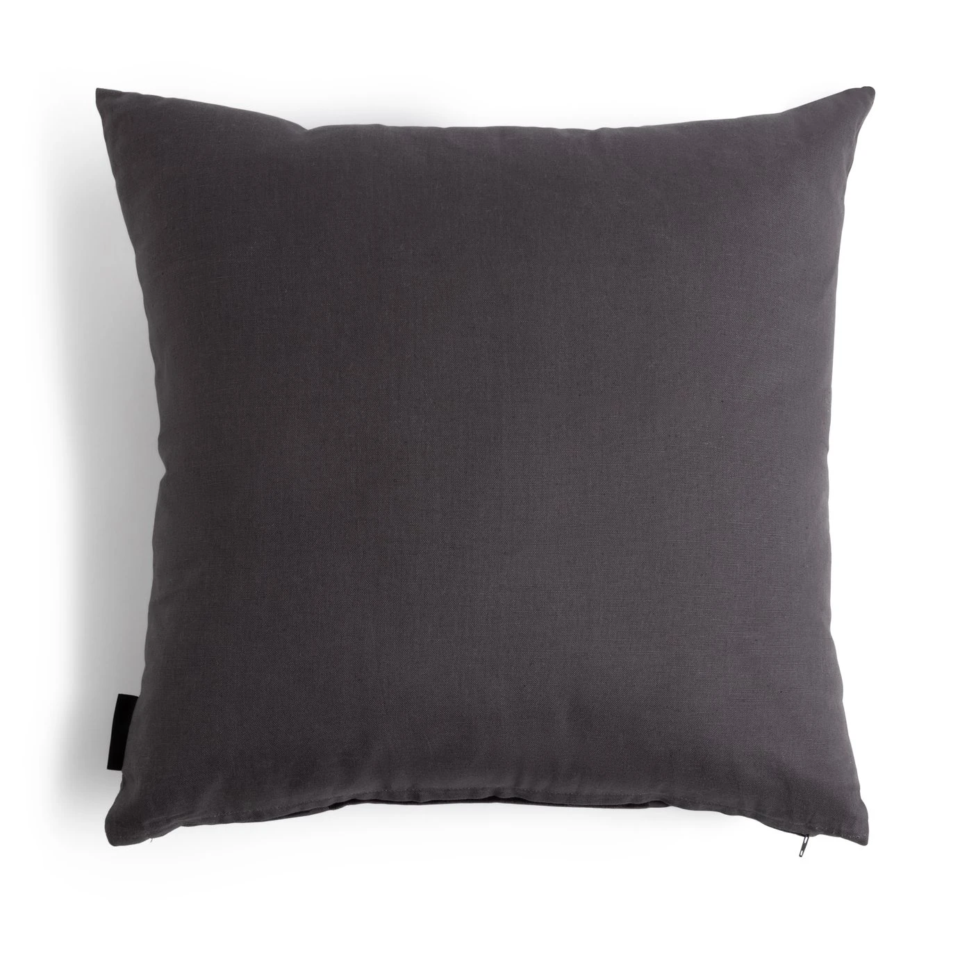 Habitat Velvet Panel Cushion - Grey & Black - 50x50cm 7 Habitat Velvet Panel Cushion - Grey & Black - 50x50cm - Image 5