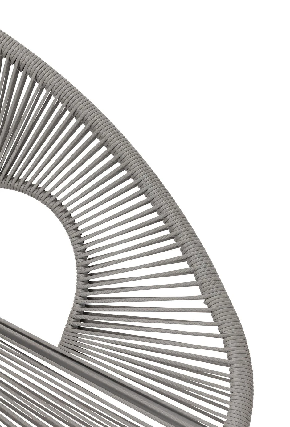 Habitat Nordic Spring Rattan Effect Garden Chair - Grey 8 Habitat Nordic Spring Rattan Effect Garden Chair - Grey - Image 6