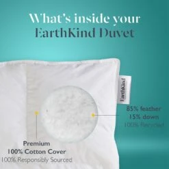 Earthkind Luxury Feather & Down 10.5 Tog Duvet - Single 14 Earthkind Luxury Feather & Down 10.5 Tog Duvet - Single -Bedding Promotion Store 2253721 R Z004A