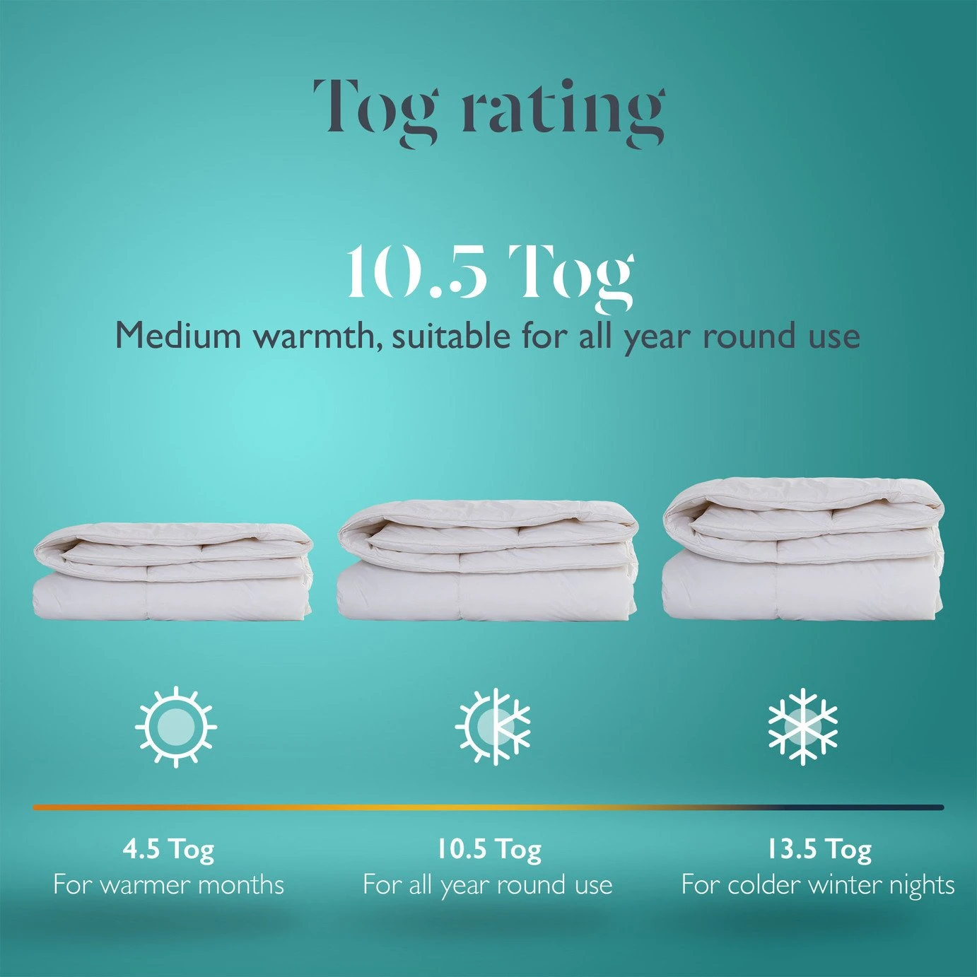 Earthkind Luxury Feather & Down 10.5 Tog Duvet - Single 8 Earthkind Luxury Feather & Down 10.5 Tog Duvet - Single - Image 6