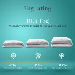 EarthKind Luxury 10.5 Tog Duvet - Single 16 EarthKind Luxury 10.5 Tog Duvet - Single -Bedding Promotion Store 2253886 R Z005A
