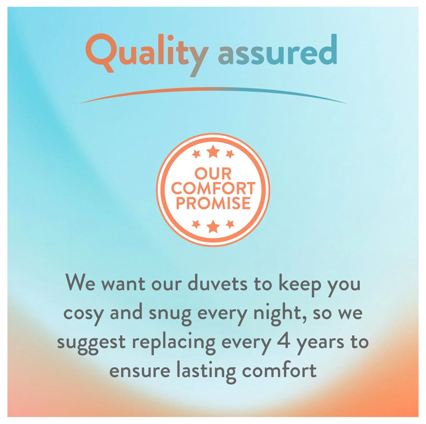 Slumberdown Wonderful Wool Medium Weight Duvet - Single 12 Slumberdown Wonderful Wool Medium Weight Duvet - Single - Image 10