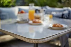 Habitat Malta 6 Seater Rattan Effect Garden Corner Sofa Set -Bedding Promotion Store 2258032 R Z003C