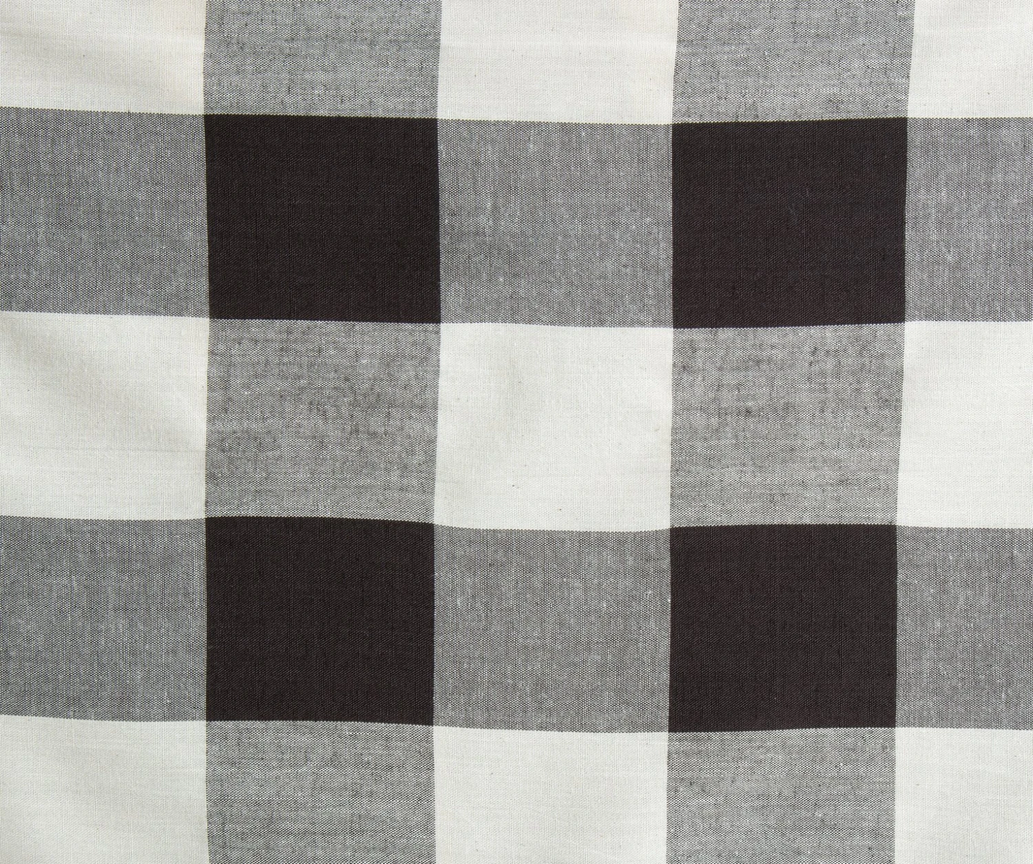 Habitat Gingham Check Black & White Bedding Set - Single 4 Habitat Gingham Check Black & White Bedding Set - Single - Image 2