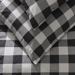 Habitat Gingham Check Black & White Bedding Set - Single 10 Habitat Gingham Check Black & White Bedding Set - Single -Bedding Promotion Store 2656500 R Z002C