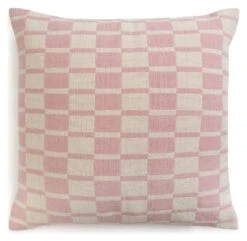 Habitat Checker Board Cushion - White & Pink - 43x43cm 10 Habitat Checker Board Cushion - White & Pink - 43x43cm -Bedding Promotion Store 2714796 R Z002A