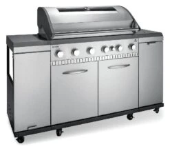 LANDMANN Rexon Cook 6 Burner Gas BBQ With Side Burner