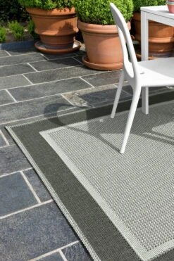 Solstice Grey Indoor Outdoor Rug -Bedding Promotion Store 2729372 R Z004A