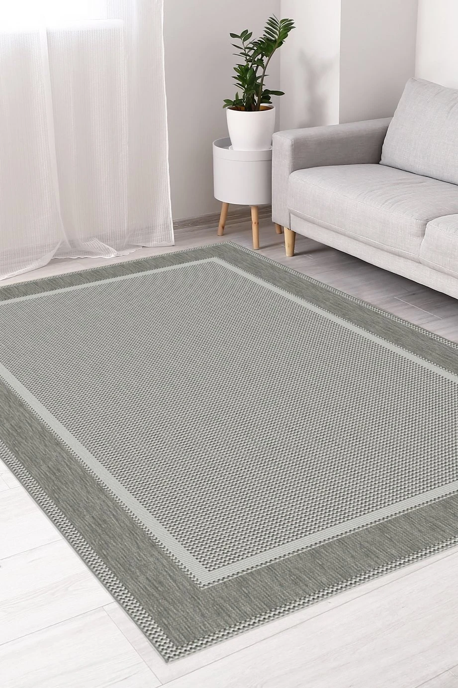 Solstice Grey Indoor Outdoor Rug 4 Solstice Grey Indoor Outdoor Rug - Image 2