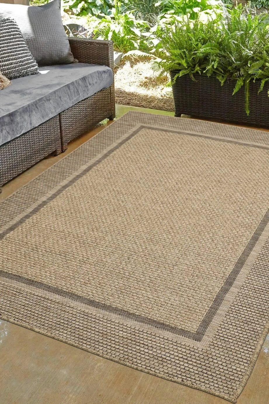 Solstice Latte Indoor Outdoor Rug 3 Solstice Latte Indoor Outdoor Rug