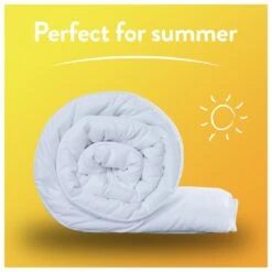 Slumberdown Summer Non Allergic 4.5 Tog Duvet - Single -Bedding Promotion Store 2842905 R Z005A