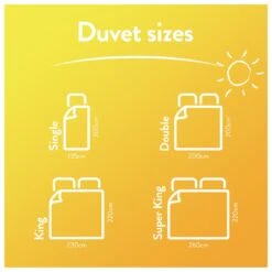 Slumberdown Summer Non Allergic 4.5 Tog Duvet - Single -Bedding Promotion Store 2842905 R Z009A