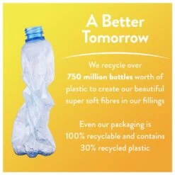 Slumberdown Summer Non Allergic 4.5 Tog Duvet - Single -Bedding Promotion Store 2842905 R Z012A