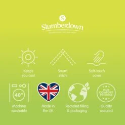 Slumberdown Spring Non Allergic 7.5 Tog Duvet - Single 25 Slumberdown Spring Non Allergic 7.5 Tog Duvet - Single -Bedding Promotion Store 2842936 R Z013A