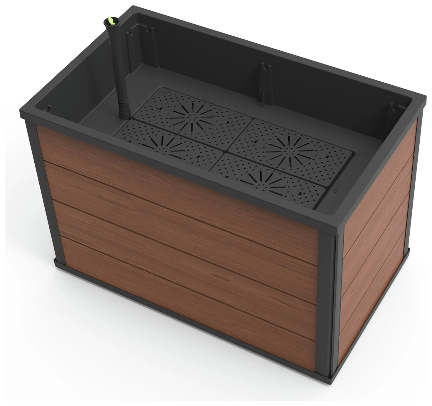 Keter Mobile Maple Urban Resin Garden Bed 6 Keter Mobile Maple Urban Resin Garden Bed - Image 4