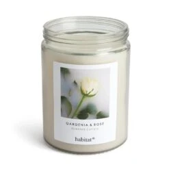 Habitat Scented Jar Candle - Gardenia & Rose -Bedding Promotion Store 3036624 R Z003A