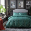 Habitat Geo Jacquard Teal Bedding Set - Double -Bedding Promotion Store 3036734 R Z001A