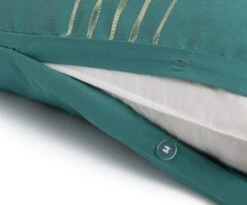 Habitat Geo Jacquard Teal Bedding Set - Double -Bedding Promotion Store 3036734 R Z003A