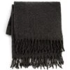 Habitat Faux Mohair Throw - Charcoal - 125X150cm 1 Habitat Faux Mohair Throw - Charcoal - 125X150cm -Bedding Promotion Store 3037238 R Z001A