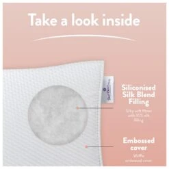 Slumberdown Silk Touch 10.5 Tog Duvet - Single -Bedding Promotion Store 3038701 R Z005A