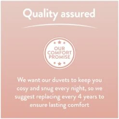 Slumberdown Silk Touch 10.5 Tog Duvet - Single -Bedding Promotion Store 3038701 R Z012A