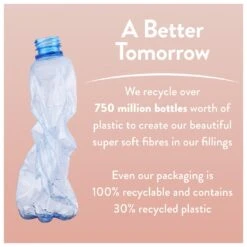 Slumberdown Silk Touch 10.5 Tog Duvet - Single -Bedding Promotion Store 3038701 R Z013A