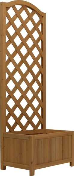 Lattice Wooden Straight Planter -Bedding Promotion Store 3056532 R Z003A UC17570528
