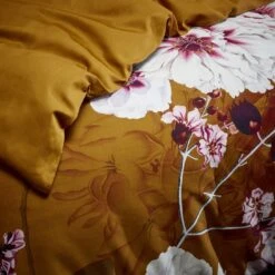 Paoletti Cotton Kyoto Floral 200TC Brown Bedding Set- Double 6 Paoletti Cotton Kyoto Floral 200TC Brown Bedding Set- Double -Bedding Promotion Store 3066302 R Z002A