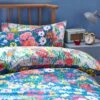 Furn Wild Meadow Floral Blue Bedding Set - Single 1 Furn Wild Meadow Floral Blue Bedding Set - Single -Bedding Promotion Store 3066405 R Z001A