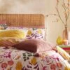 Furn Protea Abstract Floral Pink Bedding Set - Single -Bedding Promotion Store 3066577 R Z001A