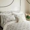 V&A Cotton Aarya Indian Paisley White Bedding Set - Double -Bedding Promotion Store 3069471 R Z001A