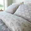 Scion Cotton Snowdrop Flower Grey Bedding Set - Single 2 Scion Cotton Snowdrop Flower Grey Bedding Set - Single -Bedding Promotion Store 3069529 R Z001A