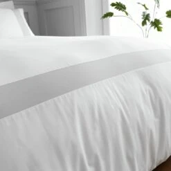 Bianca Cotton 180 TC Tailored White Bedding Set - Double 11 Bianca Cotton 180 TC Tailored White Bedding Set - Double -Bedding Promotion Store 3080175 R Z005A