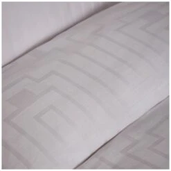 Bianca Cotton 180 TC Geometric White Bedding Set - Double 10 Bianca Cotton 180 TC Geometric White Bedding Set - Double -Bedding Promotion Store 3080412 R Z004A